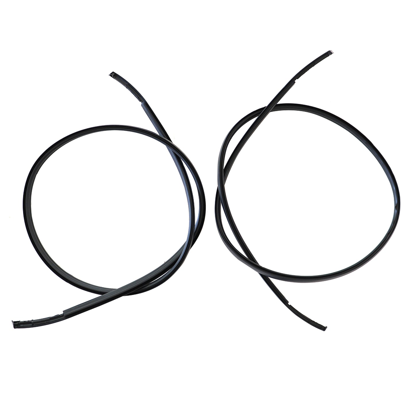 Pair of Roof Drip Moulding Trim Left & Right Side for 2013-18 Nissan Sentra 1.8L