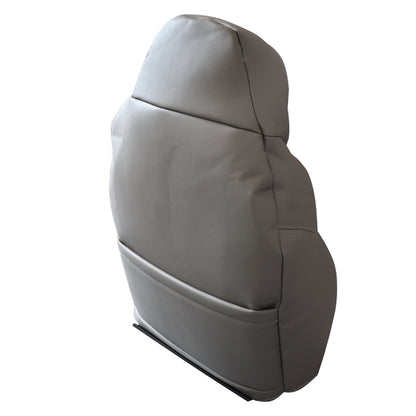 Fits Ford Excursion Limited 2000 Driver Back Leather Seat Cover Medium Gray