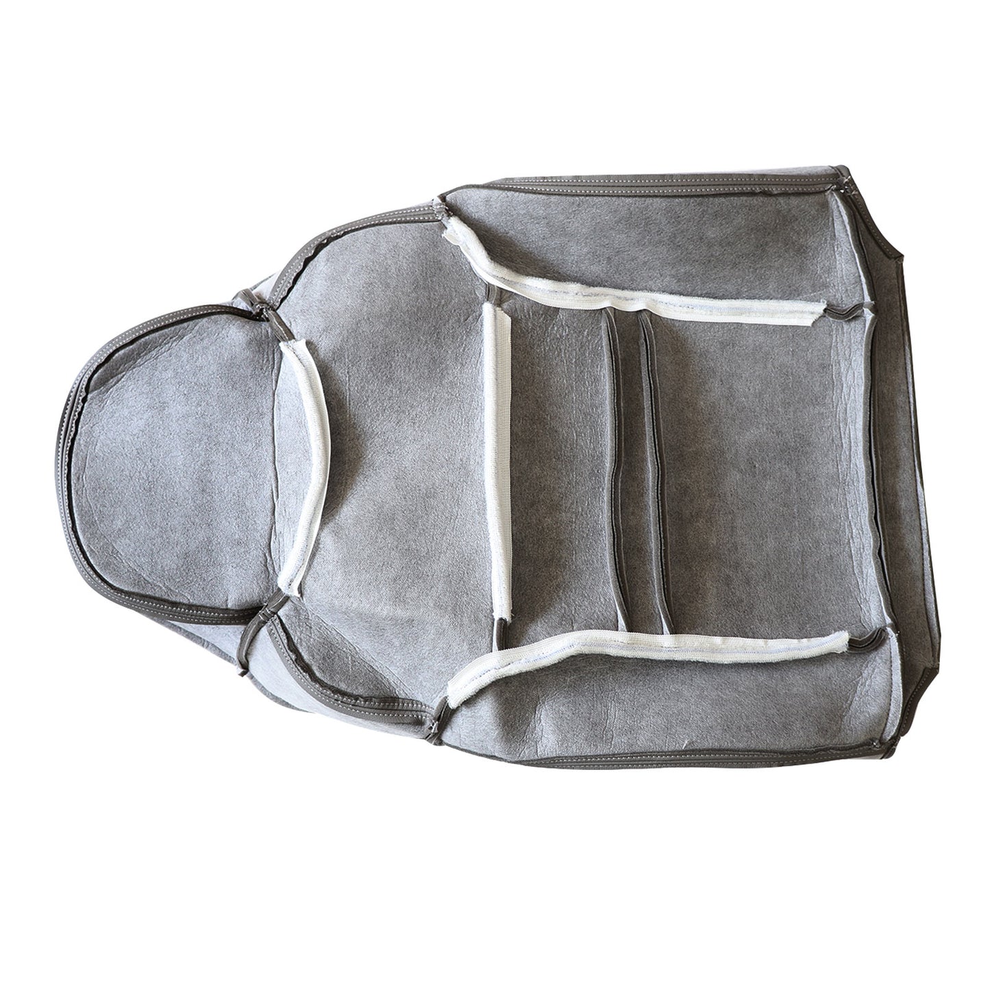 Fits Ford Excursion Limited 2000 Driver Back Leather Seat Cover Medium Gray