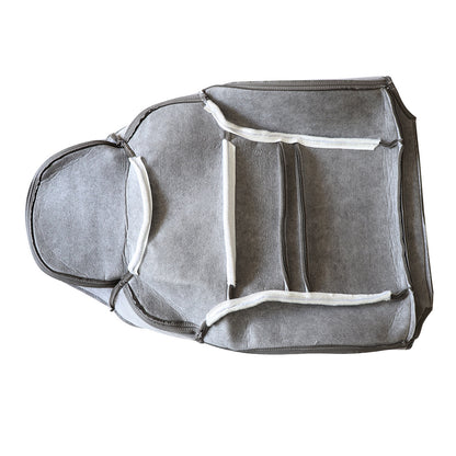 Fits Ford Excursion Limited 2000 Driver Back Leather Seat Cover Medium Gray
