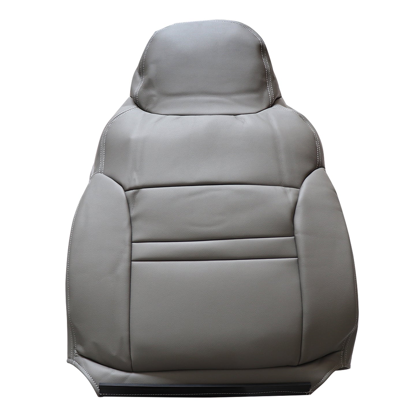 Fits Ford Excursion Limited 2000 Driver Back Leather Seat Cover Medium Gray