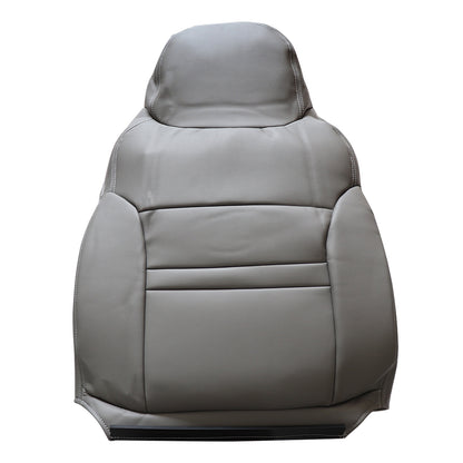 Fits Ford Excursion Limited 2000 Driver Back Leather Seat Cover Medium Gray