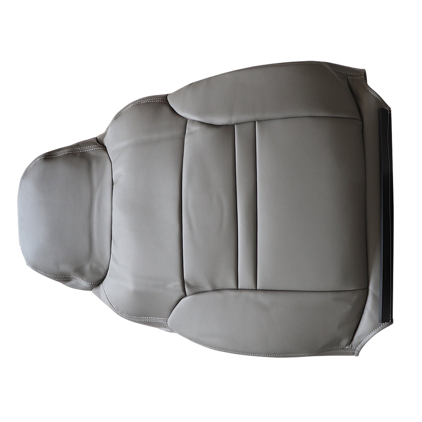 Fits Ford Excursion Limited 2000 Driver Back Leather Seat Cover Medium Gray
