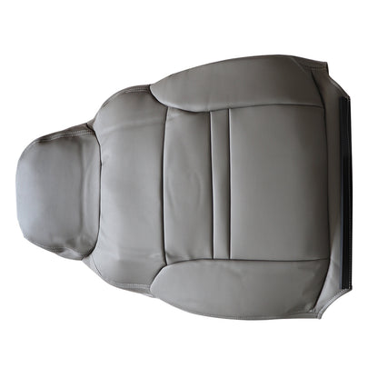 Fits Ford Excursion Limited 2000 Driver Back Leather Seat Cover Medium Gray