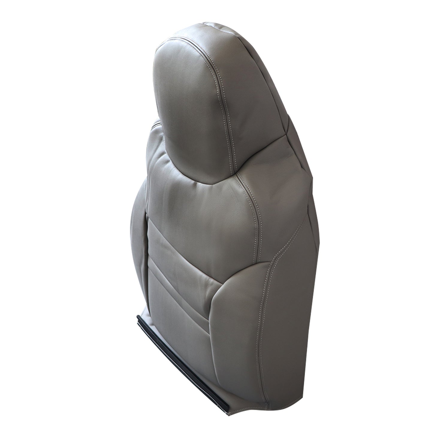 Fits Ford Excursion Limited 2000 Driver Back Leather Seat Cover Medium Gray