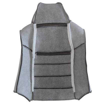 For 2003-2007 Ford F250 F350 XLT Driver Side Lean Back Cloth Seat Cover Med Gray