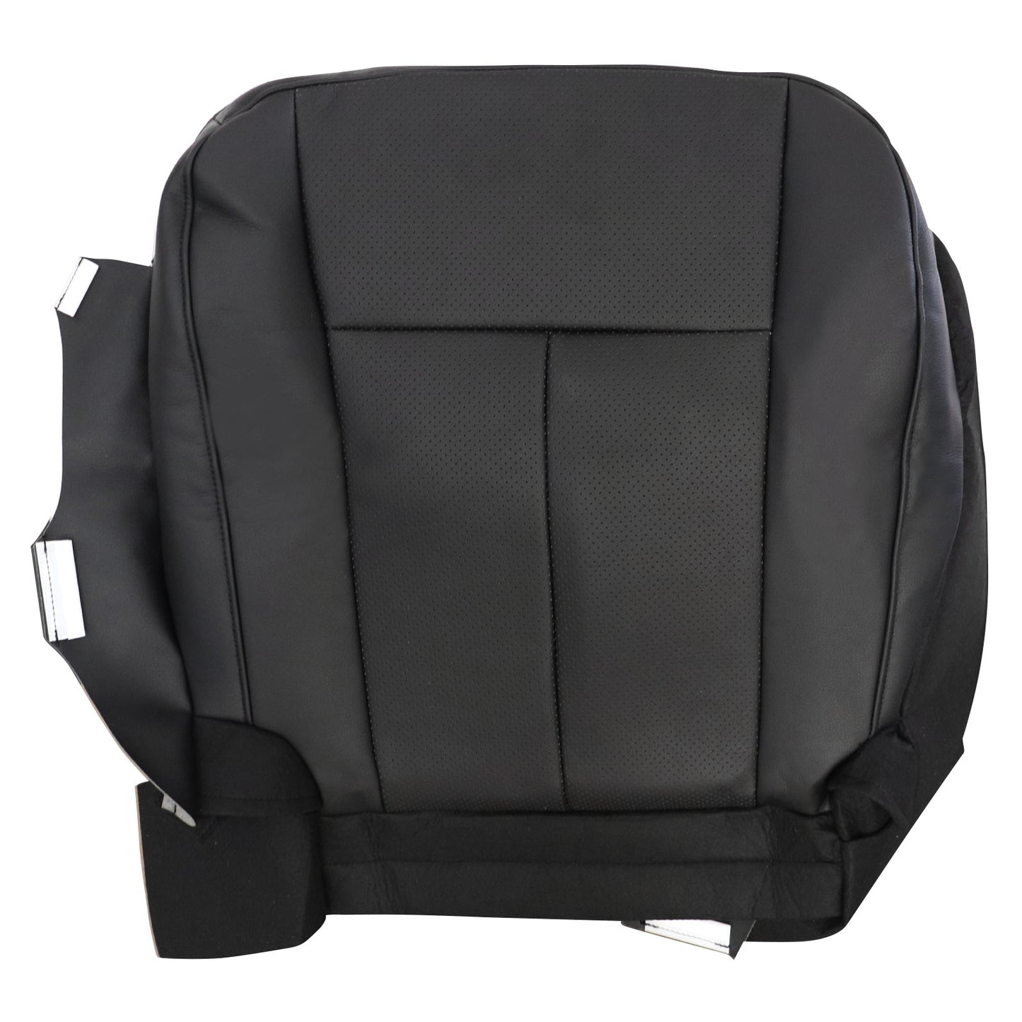 For 2007-2014 Ford Expedition Driver Replacement Bottom Leather Seat Cover Black