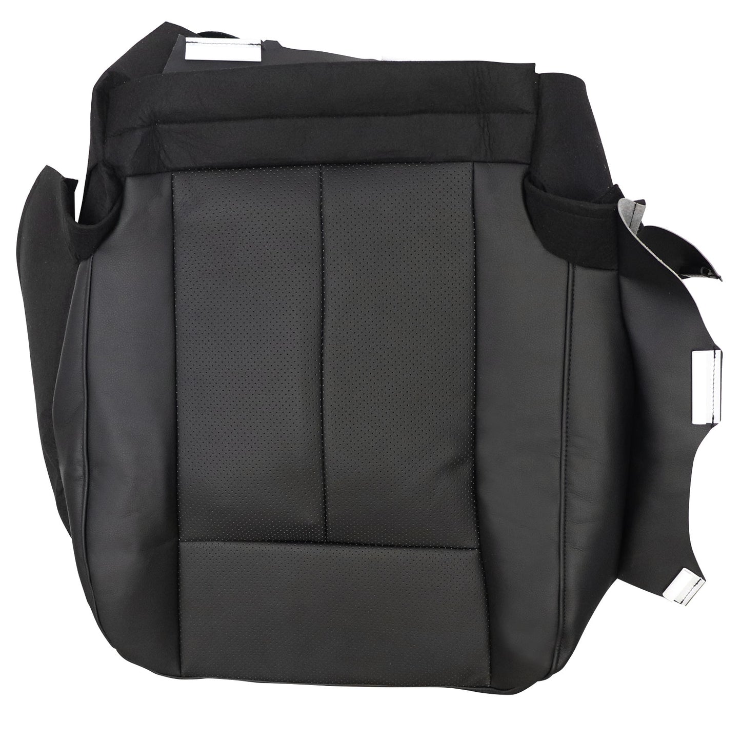 For 2007-2014 Ford Expedition Driver Replacement Bottom Leather Seat Cover Black