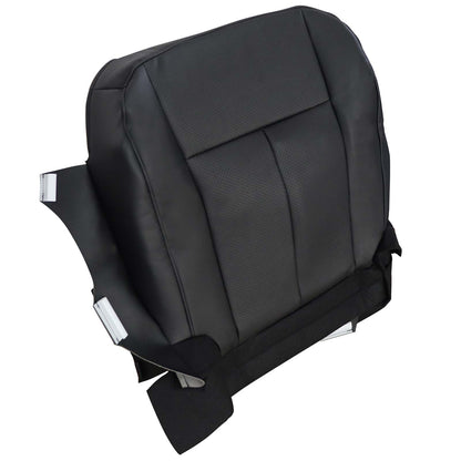 For 2007-2014 Ford Expedition Driver Replacement Bottom Leather Seat Cover Black