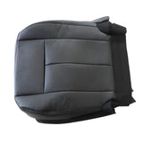 Passenger Side Leather Bottom Seat Cover Black For Ford Expedition 2007-2014