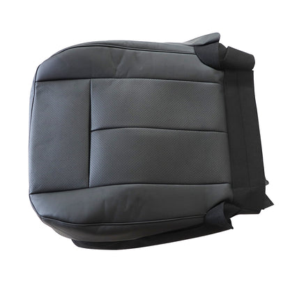 Passenger Side Leather Bottom Seat Cover Black For Ford Expedition 2007-2014