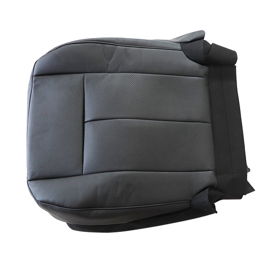 Passenger Side Leather Bottom Seat Cover Black For Ford Expedition 2007-2014