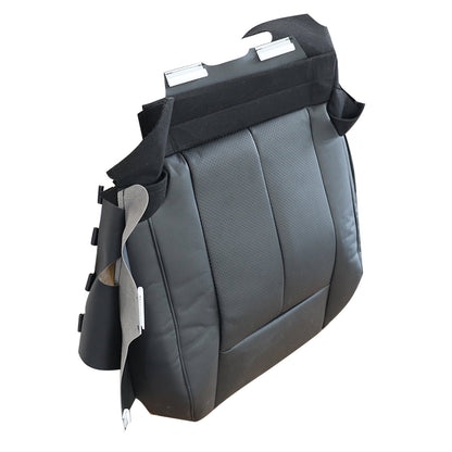Passenger Side Leather Bottom Seat Cover Black For Ford Expedition 2007-2014