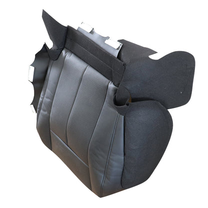 Passenger Side Leather Bottom Seat Cover Black For Ford Expedition 2007-2014