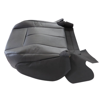 Passenger Side Leather Bottom Seat Cover Black For Ford Expedition 2007-2014
