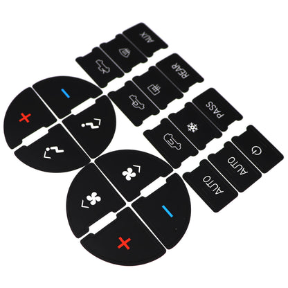 For 06-14 GMC Sierra Chevy Suburban Replacement Climate Control Button Stickers