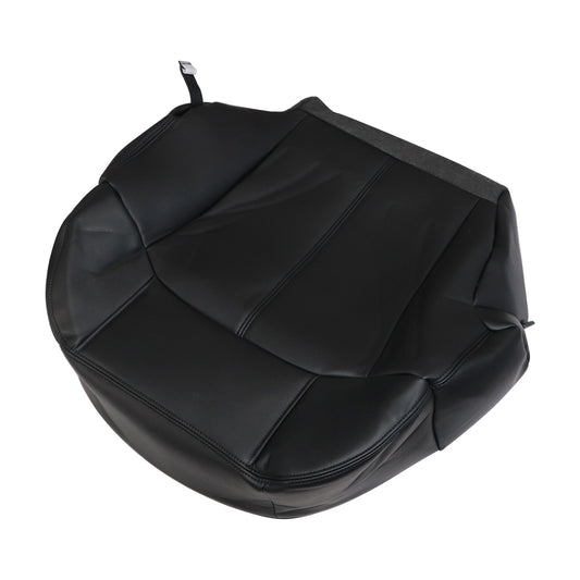 Fits 1999-2002 Chevy Silverado passenger Side Bottom Leather Seat Cover Black