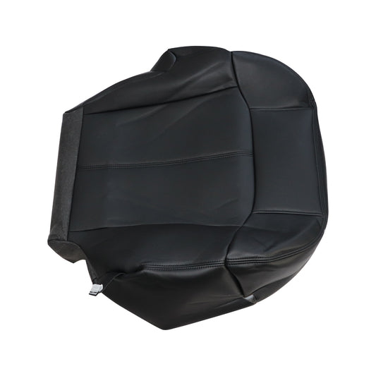 Fits 1999-2002 Chevy Silverado passenger Side Bottom Leather Seat Cover Black