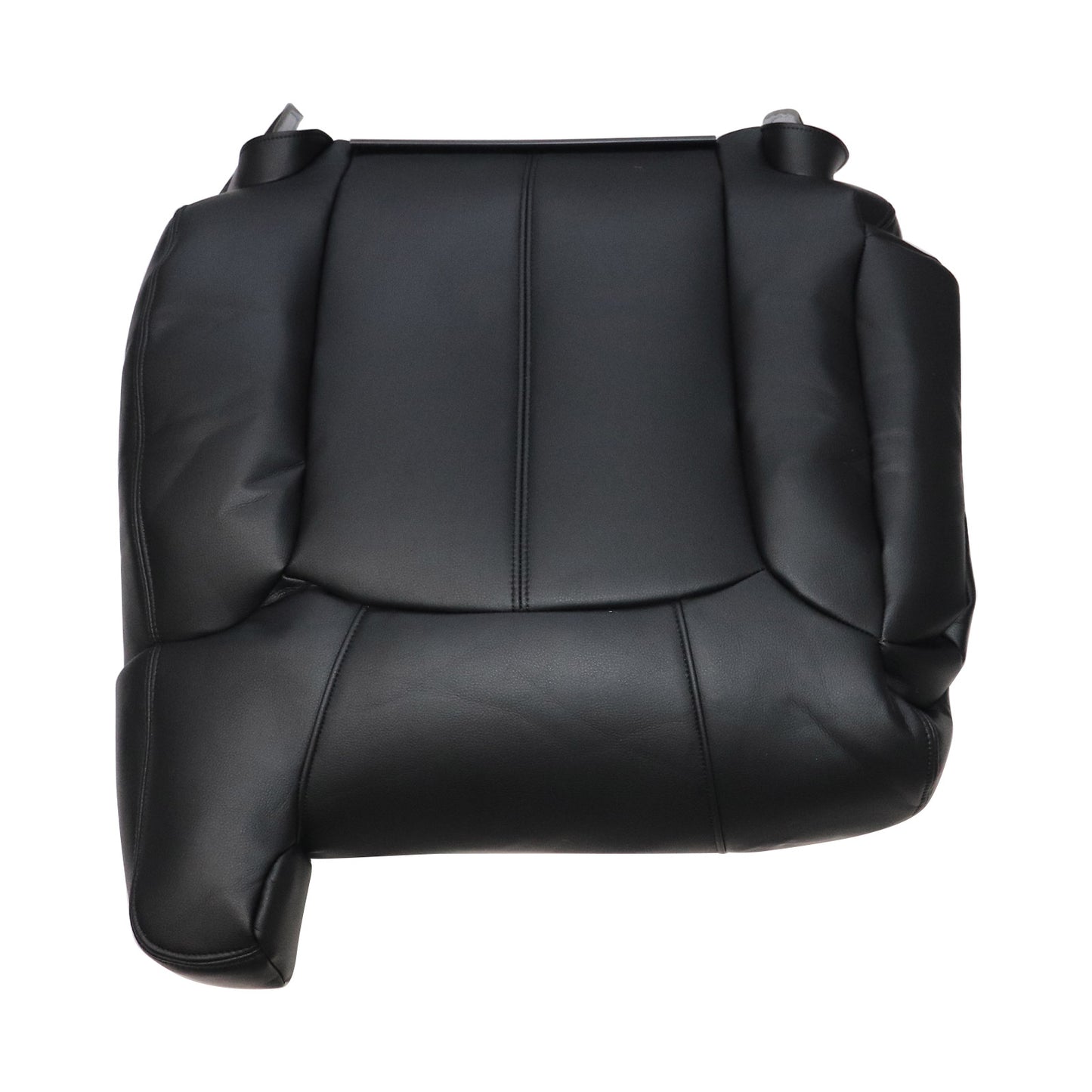 For 1999 2000 2001 2002 Chevy Silverado Driver Top Leather Seat Cover Black
