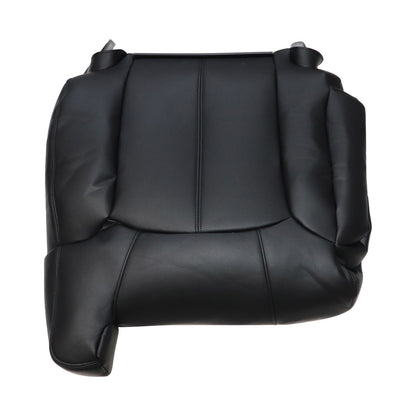 For 1999 2000 2001 2002 Chevy Silverado Driver Top Leather Seat Cover Black