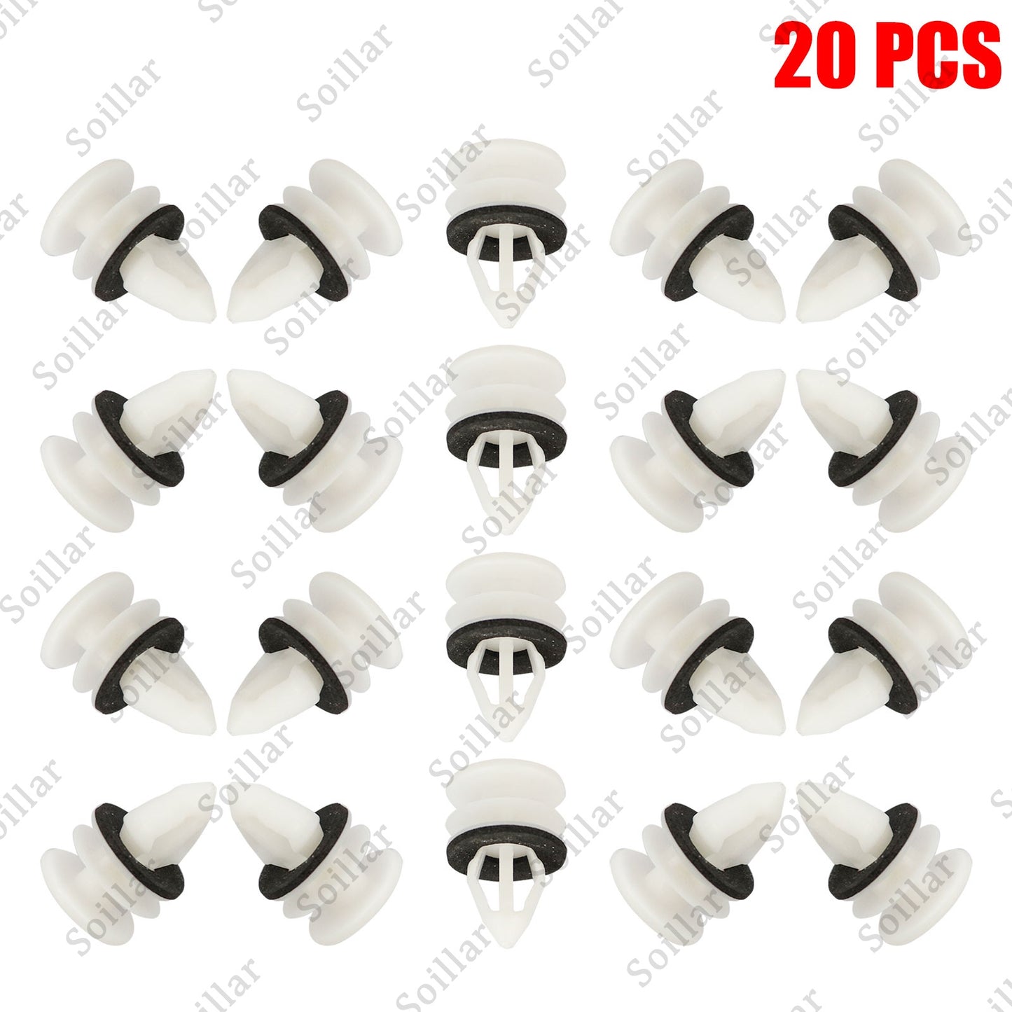 20X Door Trim Panel Retainer Clip Fender Liner Fastener Rivet For Buick Cadillac