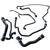 Fits 2004 2005 BMW 545i 645Ci Radiator Coolant Water Hose Pipe Kit 6 Hoses i