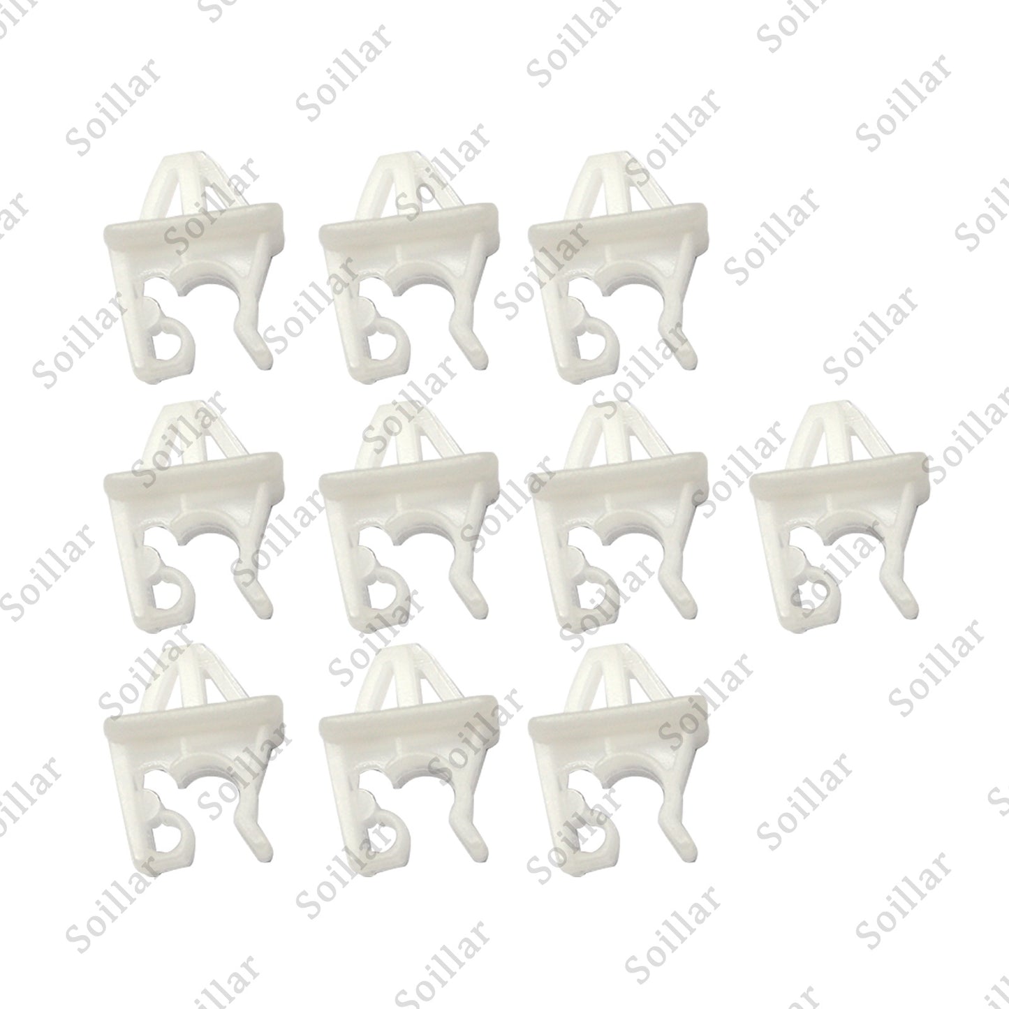 10X Fits 2013-2016 Honda Accord 4cyl Hood Prop Rod Holder Clip 90672-SNB-901