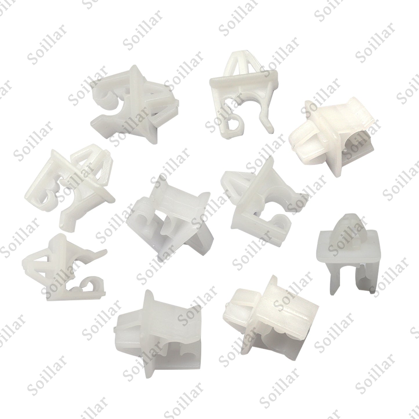 10X Fits 2013-2016 Honda Accord 4cyl Hood Prop Rod Holder Clip 90672-SNB-901