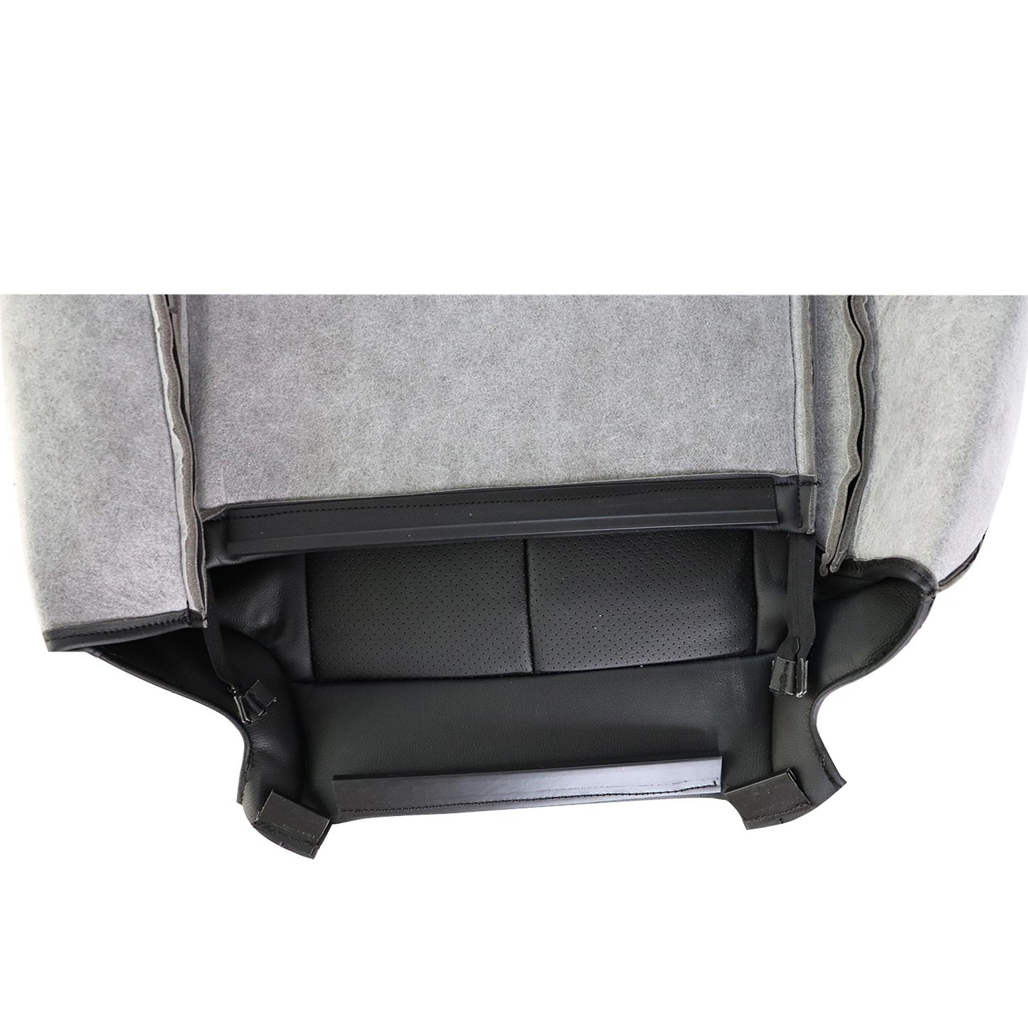 Driver Upper Top Perforated Leather Seat Cover Black For 07-14 Ford Expedition