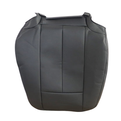 Driver Upper Top Perforated Leather Seat Cover Black For 07-14 Ford Expedition