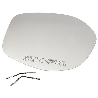 Heated Mirror Glass Passenger Side With Backing Fit for 14-17 Honda Odyssey