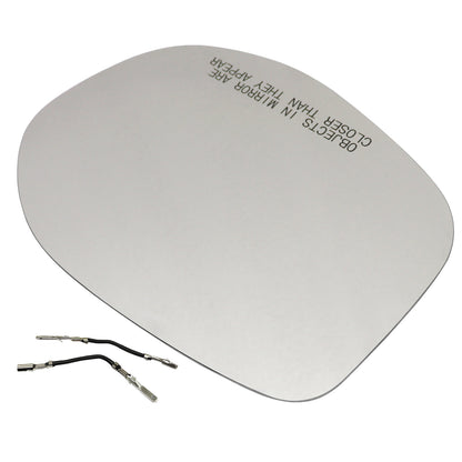 Heated Mirror Glass Passenger Side With Backing Fit for 14-17 Honda Odyssey