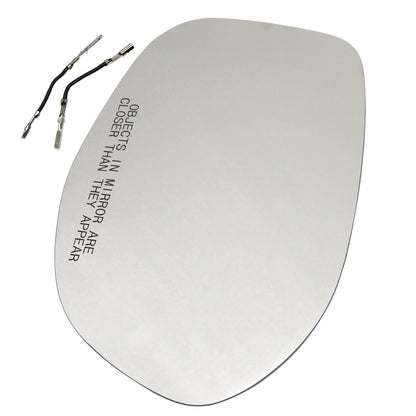Heated Mirror Glass Passenger Side With Backing Fit for 14-17 Honda Odyssey