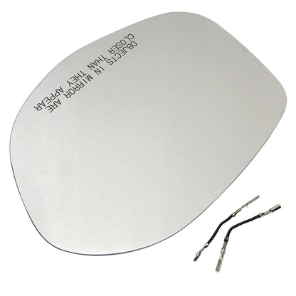 Heated Mirror Glass Passenger Side With Backing Fit for 14-17 Honda Odyssey
