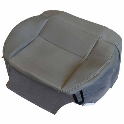 For Ford F150 STX XLT 2004-2008 Driver Side Gray Cloth Bottom Seat Cover CE SE