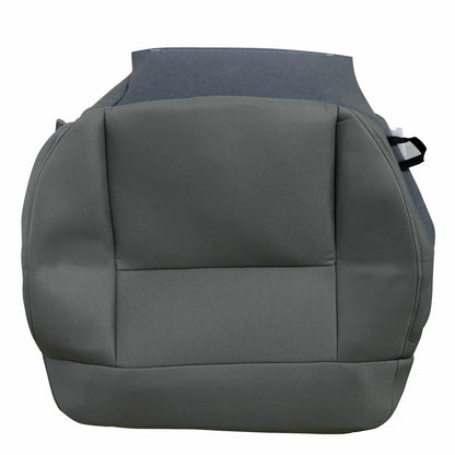 For Ford F150 STX XLT 2004-2008 Passenger Side Gray Cloth Bottom Seat Cover CE