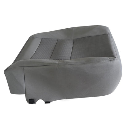 Passenger Replacement Bottom Seat Cover Gray For 2003-2007 Ford F250 F350 F450