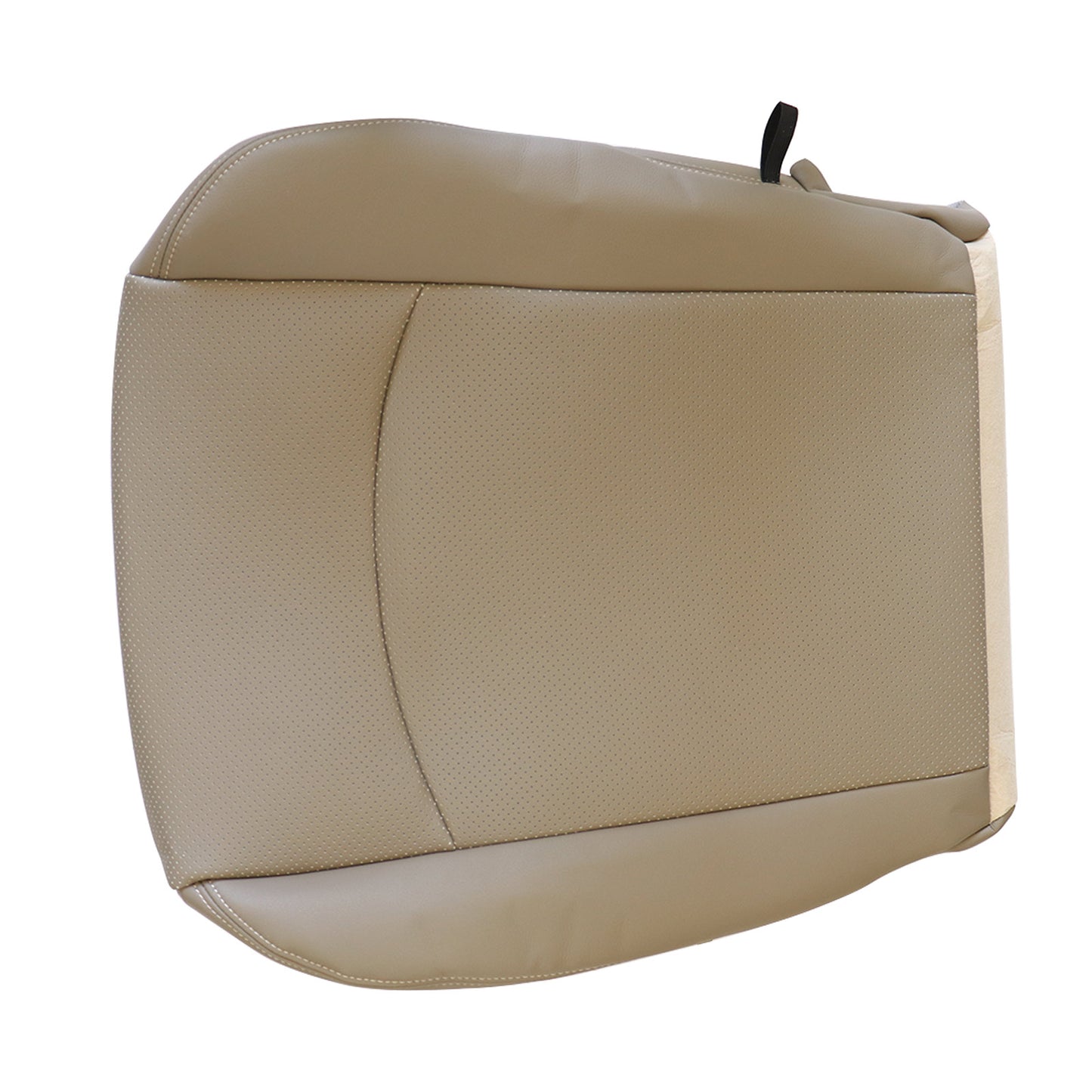 For 2009 2010 2011 2012 Dodge Ram 1500 2500 Laramie Driver Bottom Seat Cover Tan