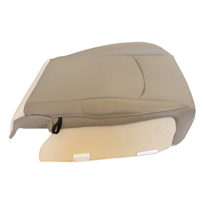 For 2009 2010 2011 2012 Dodge Ram 1500 2500 Laramie Driver Bottom Seat Cover Tan
