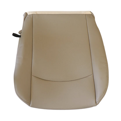 For 2009 2010 2011 2012 Dodge Ram 1500 2500 Laramie Driver Bottom Seat Cover Tan