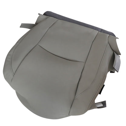For 2004-2009 Lexus RX330 RX350 Left Front Driver Bottom Leather Seat Cover Gray