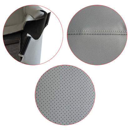 For 2010-2015 Lexus RX350 RX450h Driver Side Bottom Leather seat cover Gray