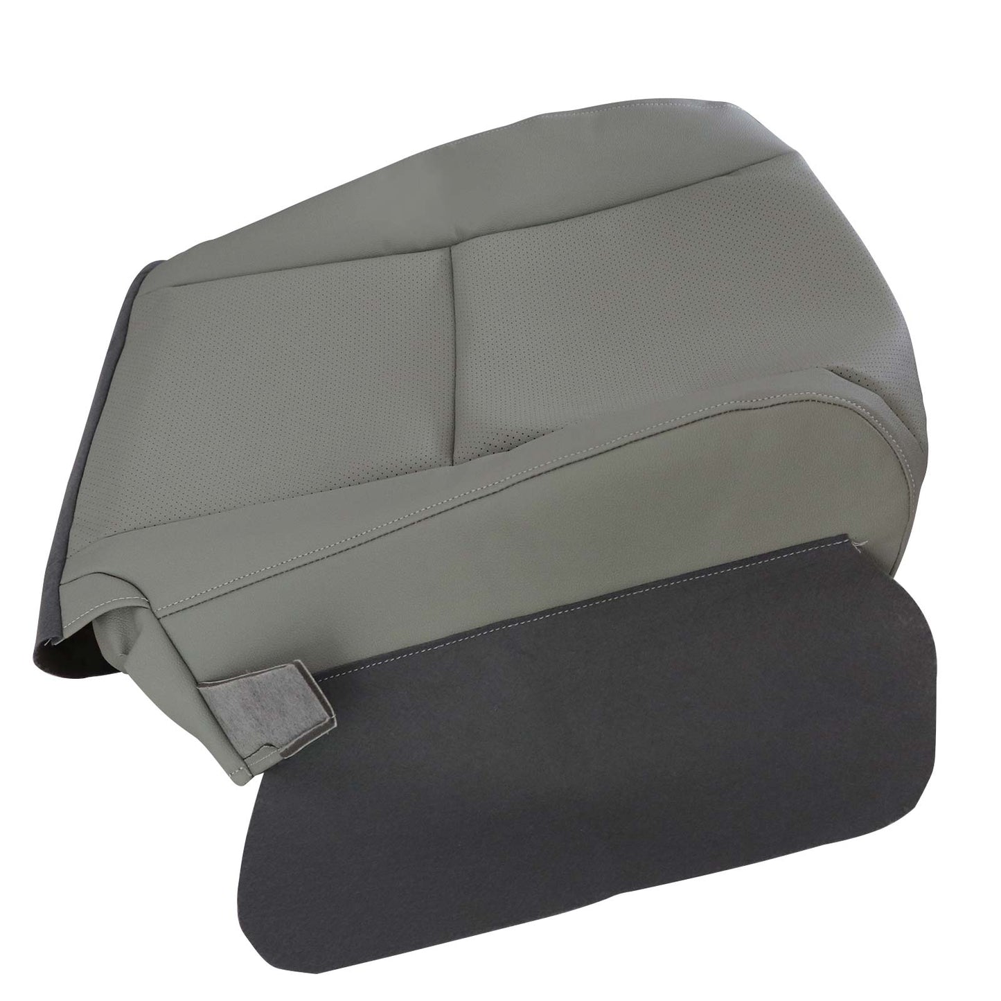 For 2010-2015 Lexus RX350 RX450h Driver Side Bottom Leather seat cover Gray