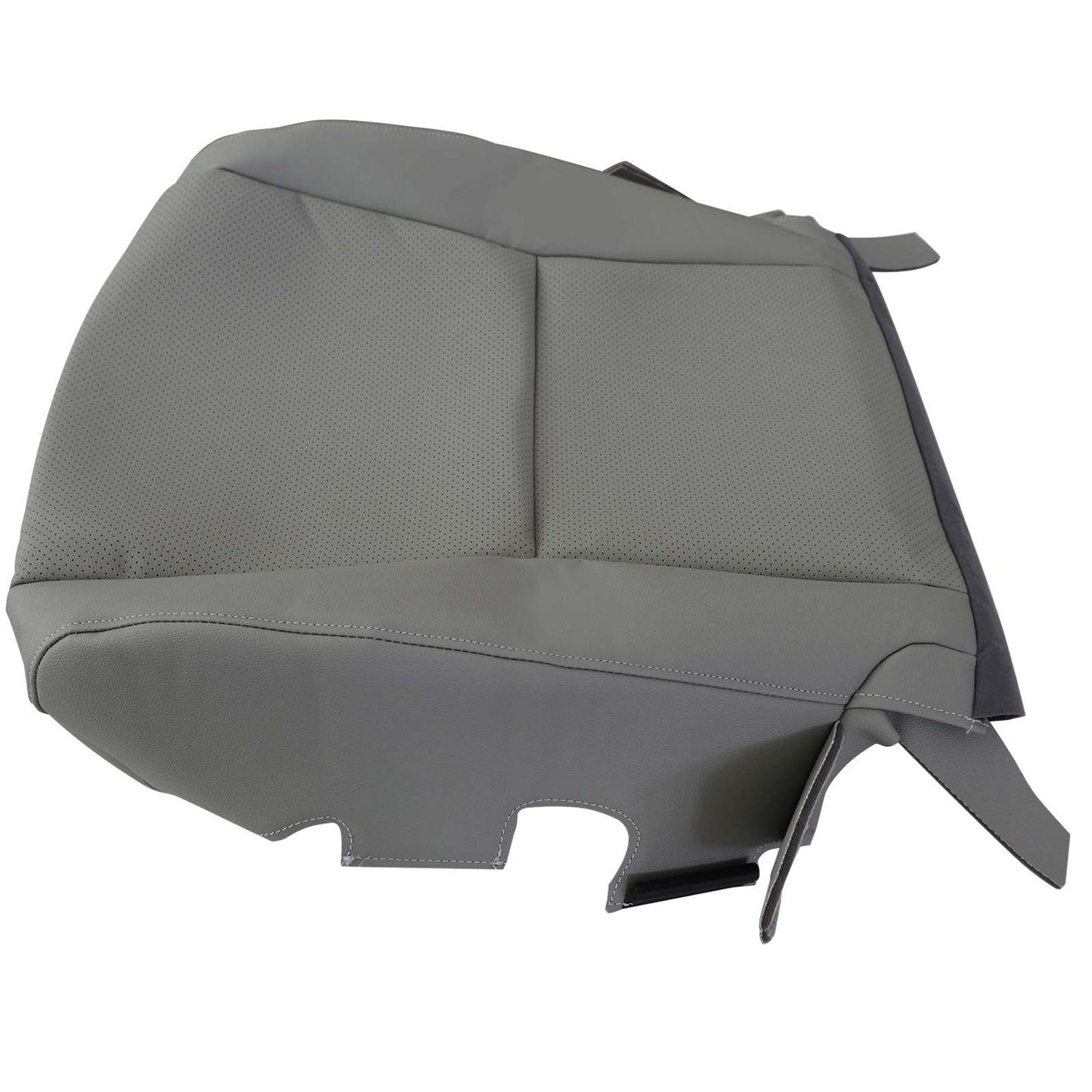 For 2010-2015 Lexus RX350 RX450h Driver Side Bottom Leather seat cover Gray