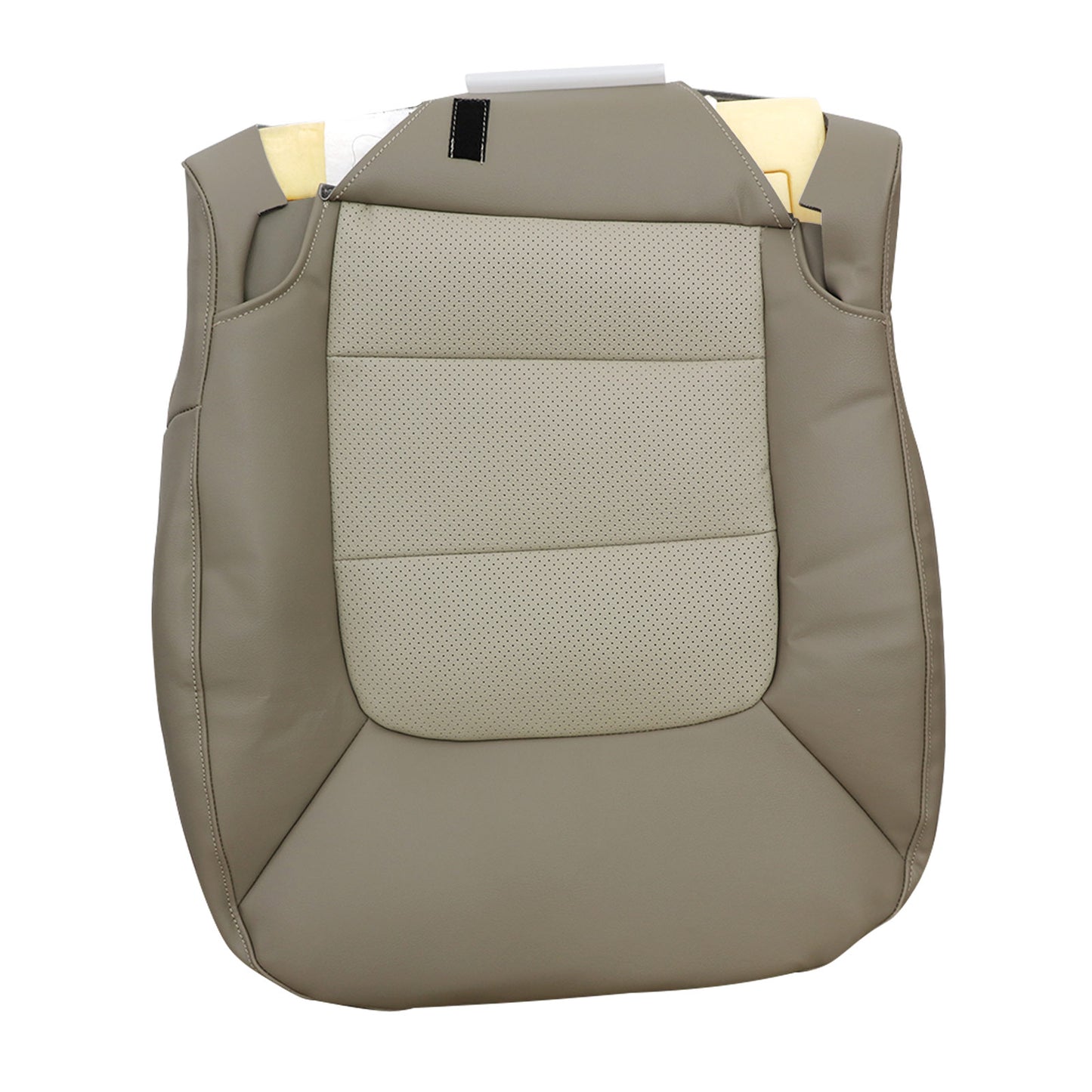 For 2003-06 Ford Expedition Eddie Bauer Driver Bottom Perforated Seat Cover Tan