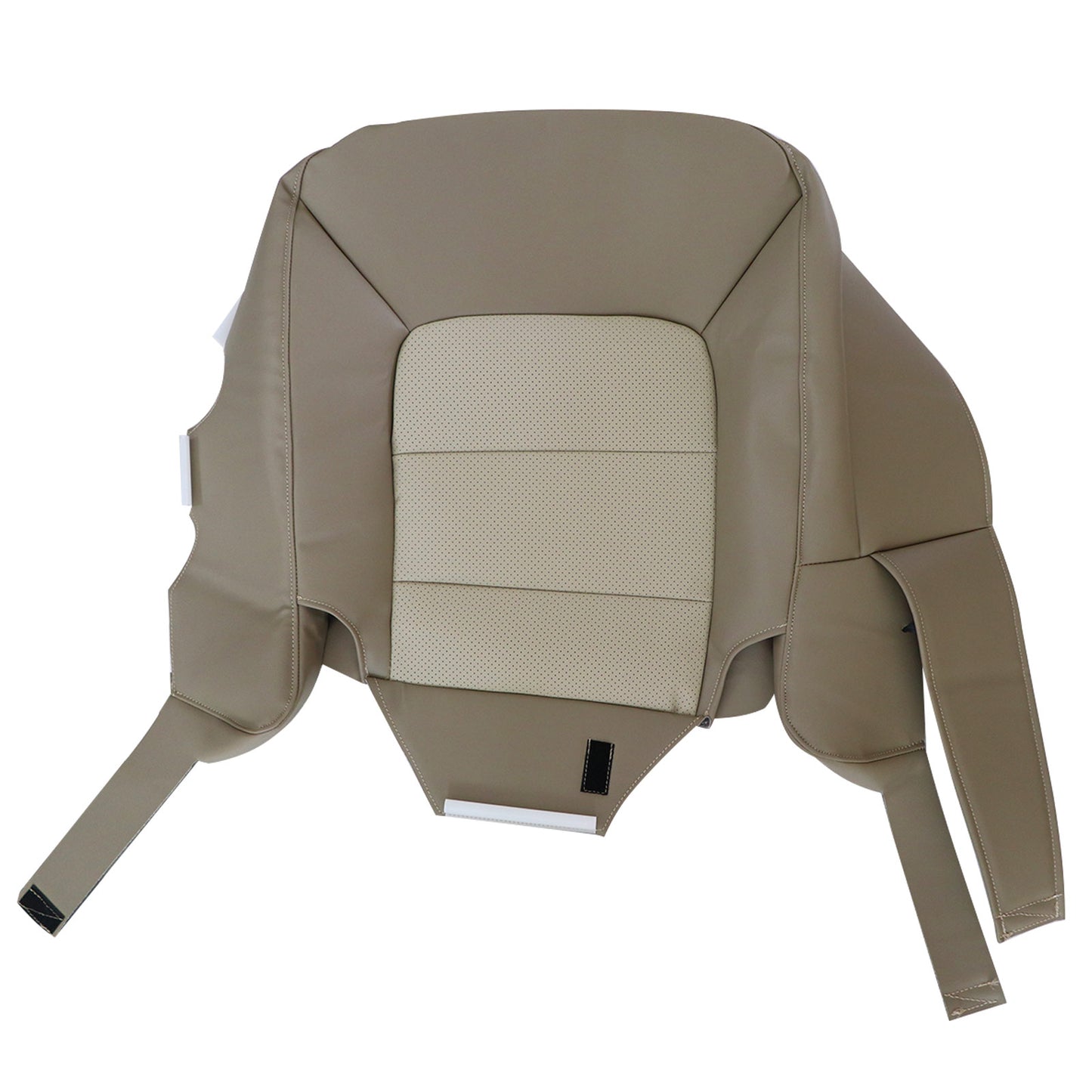 For 2003-06 Ford Expedition Eddie Bauer Driver Bottom Perforated Seat Cover Tan