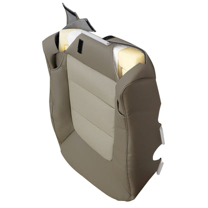 For 2003-06 Ford Expedition Eddie Bauer Driver Bottom Perforated Seat Cover Tan
