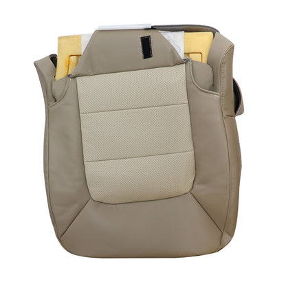 For 2003-2006 Ford Expedition Front Passenger PERF Leather Bottom Seat Cover Tan