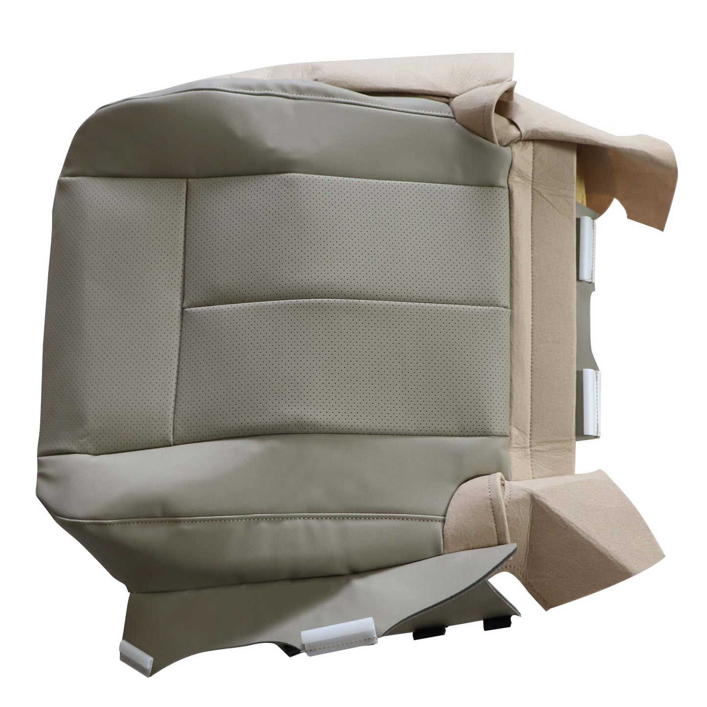 For 2007-2014 Ford Expedition Driver Replacement Bottom Leather Seat Cover Tan