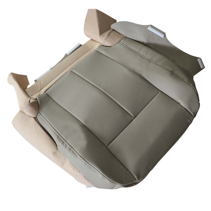 For 2007-2014 Ford Expedition Driver Replacement Bottom Leather Seat Cover Tan